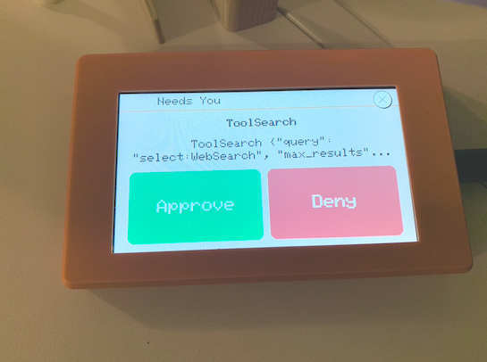 Clipboard screen