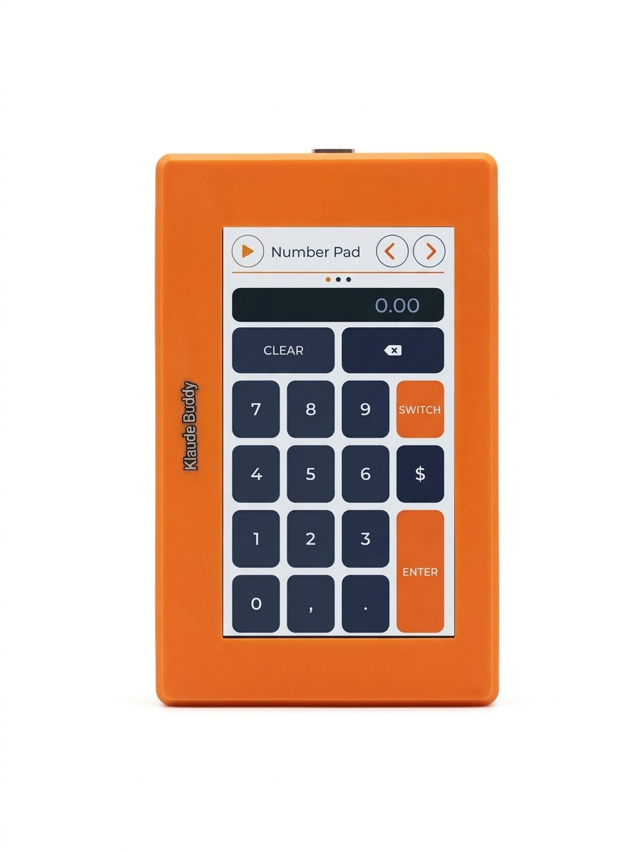 Number Pad — Numbers page