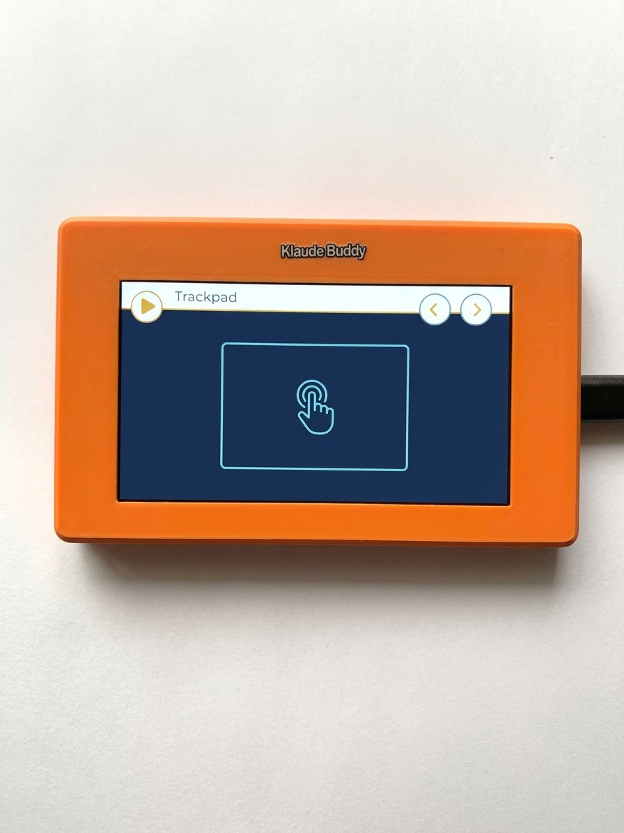 Trackpad screen